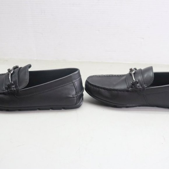 COACH BLACK LEATHER MEN'S LOAFER SIZE 7 - Picture 6 of 6